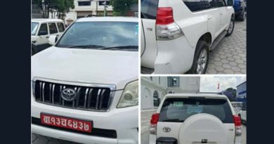 ओलीले फिर्ता गरे दोहोरो सुविधाको गाडी