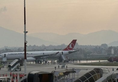 त्रिभुवन विमानस्थलमा टर्किस एयरलाइन्सको जहाजमा आगलागी, सबै यात्रु सकुशल
