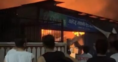 पेप्सिकोलास्थित चाउचाउ गोदाममा आगलागी, क्षतिको विवरण आउन बाँकी