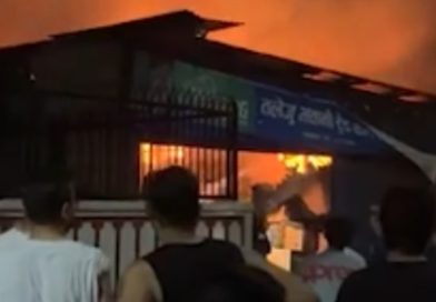 पेप्सिकोलास्थित चाउचाउ गोदाममा आगलागी, क्षतिको विवरण आउन बाँकी