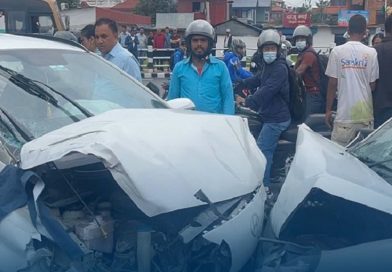 महाराजगञ्जमा पाँच सवारीसाधन ठोक्किँदा १० जना घाइते महाराजगञ्जमा पाँच सवारीसाधन ठोक्किँदा १० जना घाइते