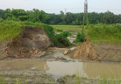 सप्तरीमा कोशी पम्प नहरको बाँध भत्कियो, धानबालीसहित खेतीयोग्य जमिन डुबानमा सप्तरीमा कोशी पम्प नहरको बाँध भत्कियो, धानबालीसहित खेतीयोग्य जमिन डुबानमा
