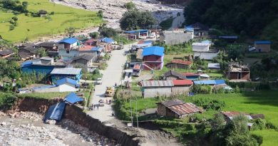 गलकोटमा बाढी, पहिरो र हुरीले ६३ घरमा क्षति