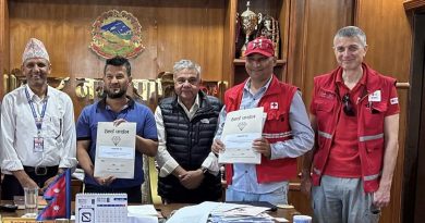 बाढी प्रभावितलाई रेडक्रसले नगदसहित विभिन्न सहायता दिने