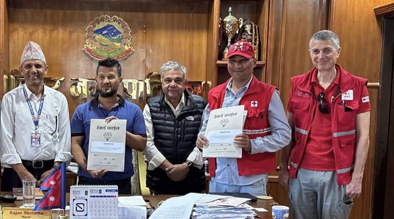 बाढी प्रभावितलाई रेडक्रसले नगदसहित विभिन्न सहायता दिने