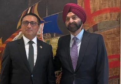 अर्थमन्त्री वाग्ले र विश्व बैंक अध्यक्ष बाङ्गाबीच उच्चस्तरीय भेटवार्ता
